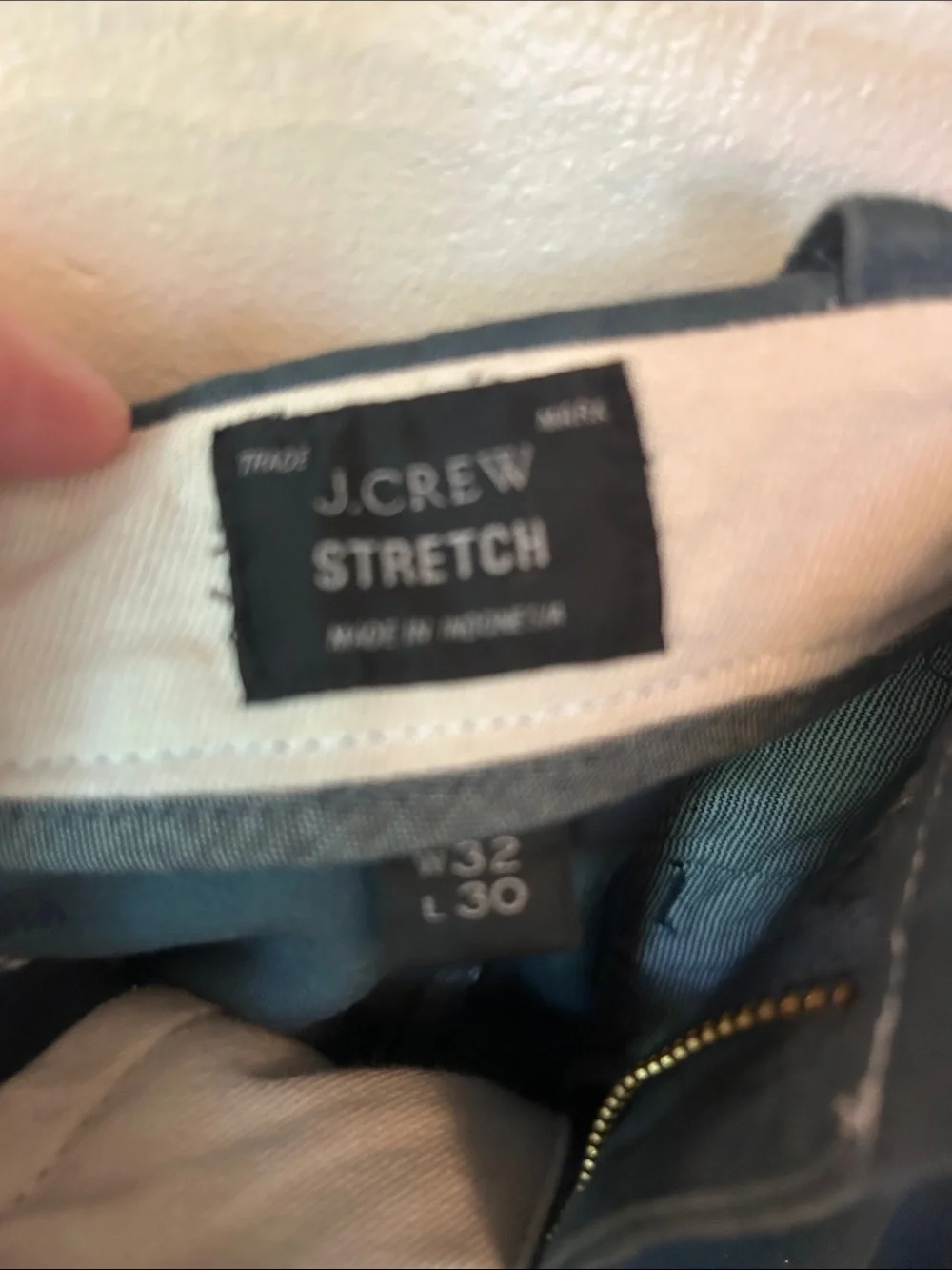 J. Crew Men's Chinos in Dark Teal